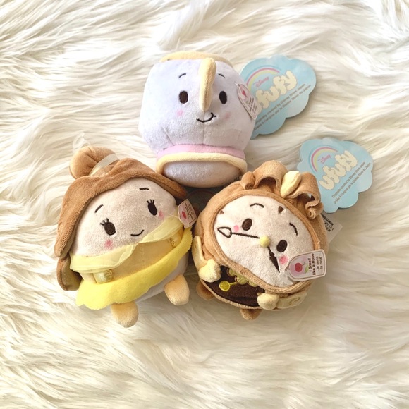 Disney Other - Disney Ufufy Scented Beauty & The Beast Bundle